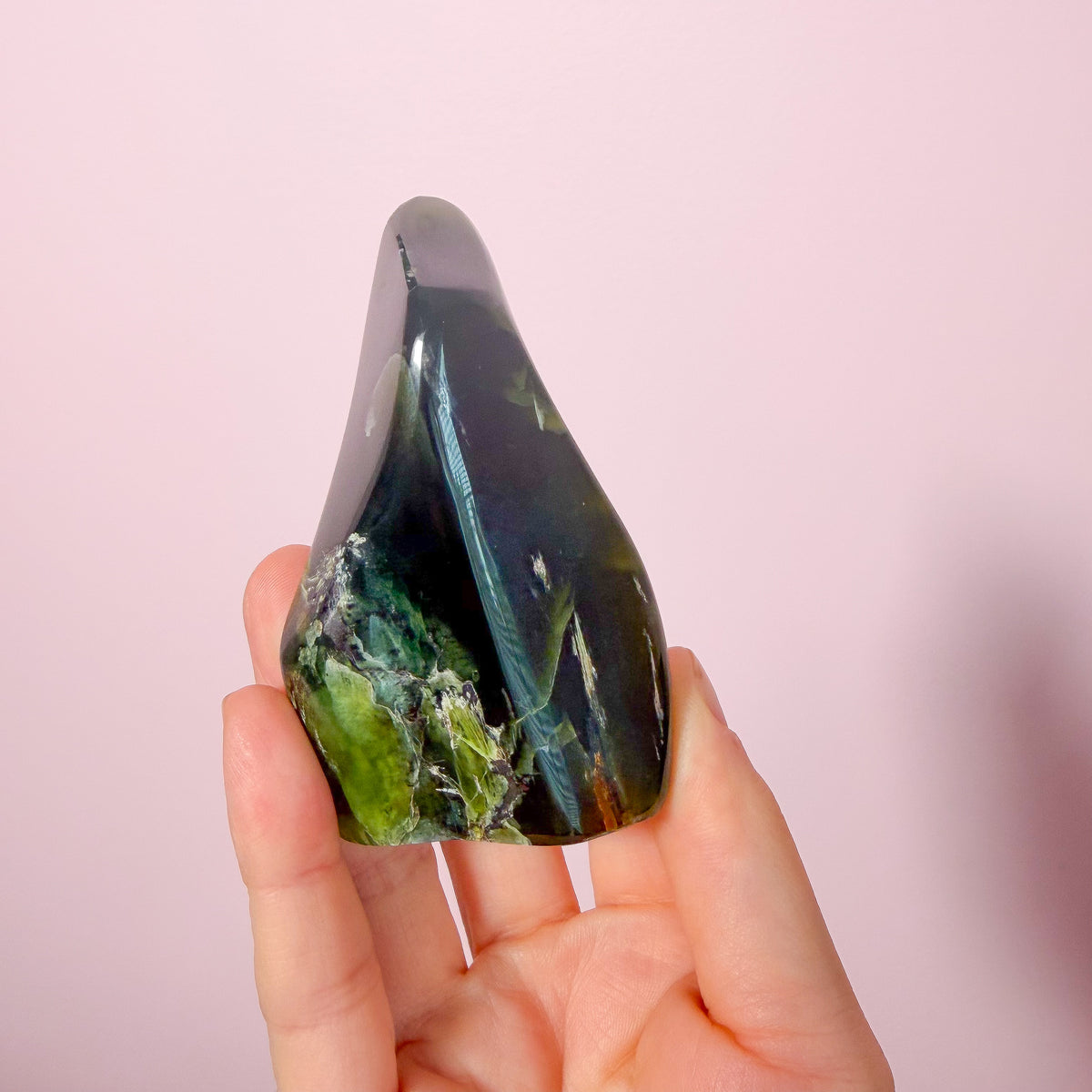 Green Jade Freeform Large