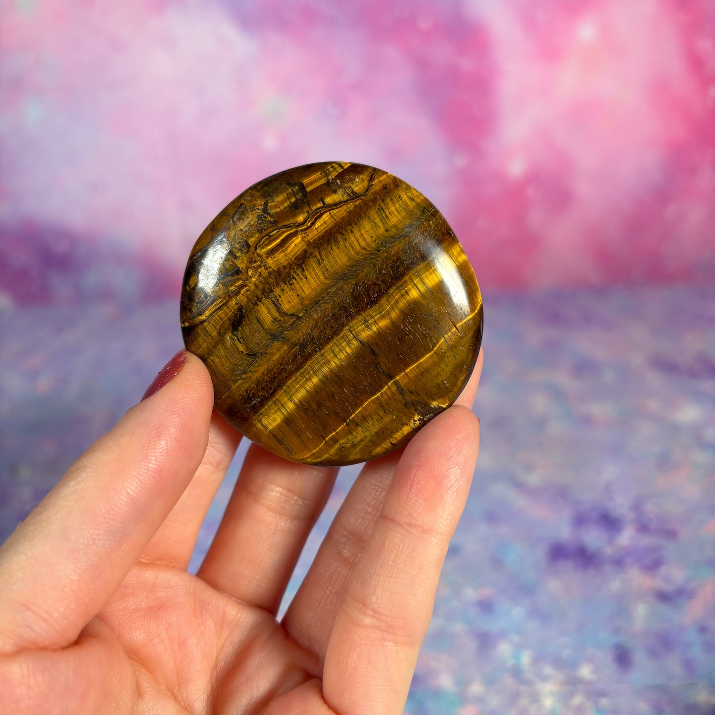 Tiger Eye Flat Palm