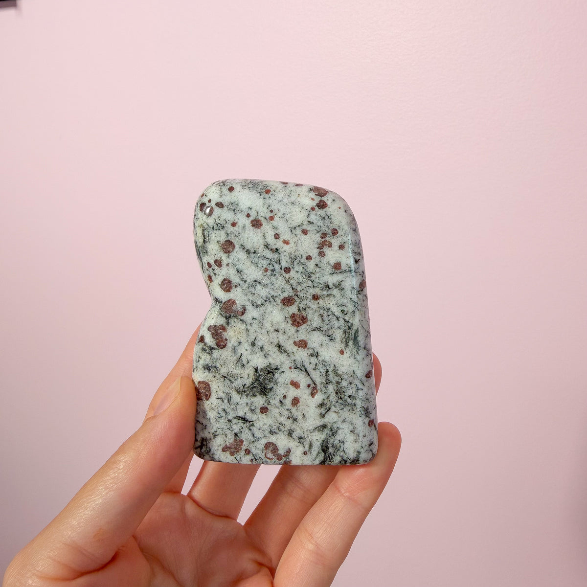 Garnet and Tourmaline Freeform A