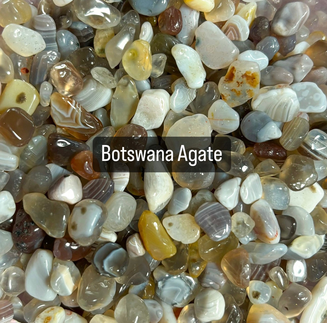 Botswana Agate Crystal Chips