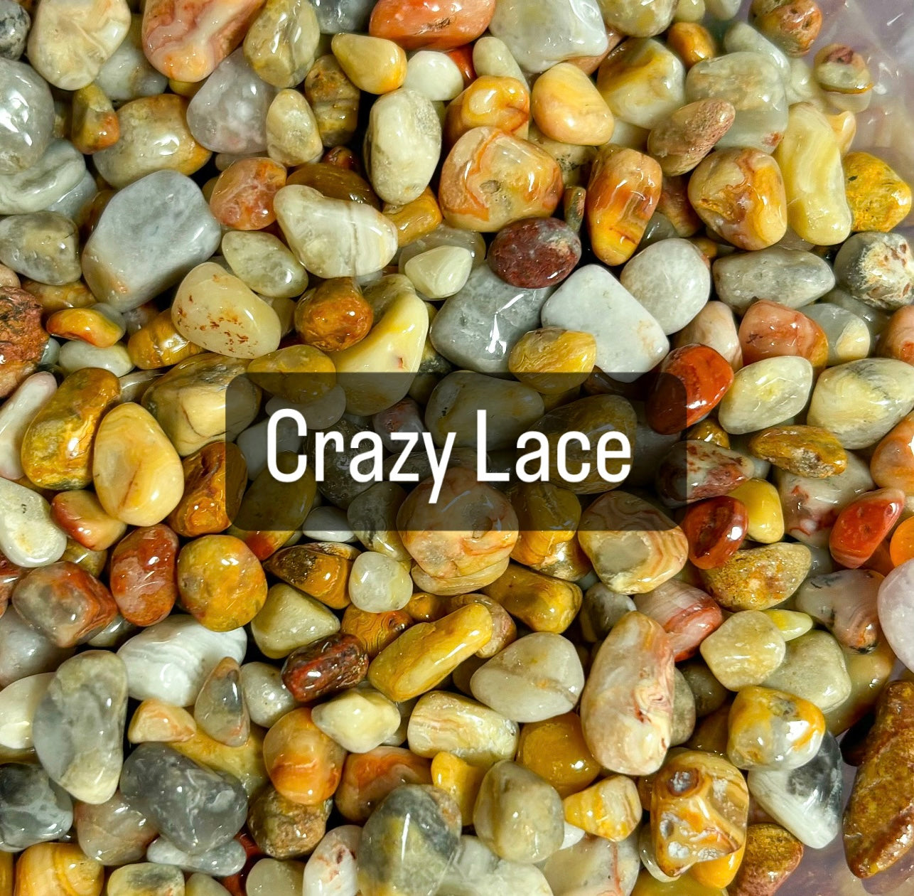 Crazy Lace Agate Crystal Chips
