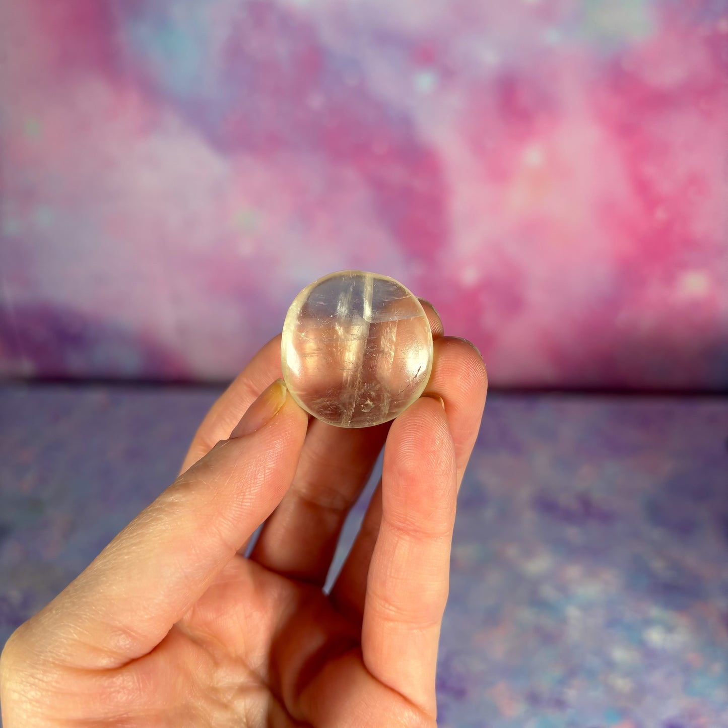 Optical Calcite Mini Flat Palm