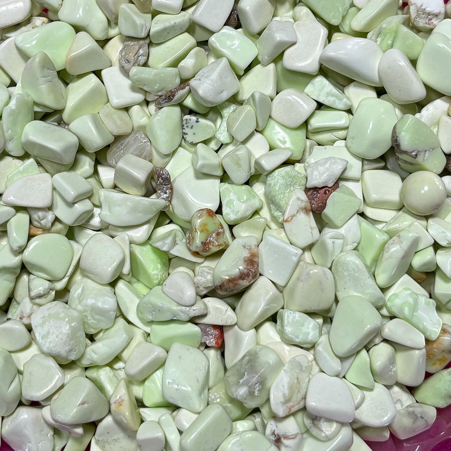 Lemon Chyrsoprase Chips