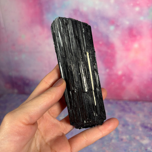 Black Tourmaline Rough Large