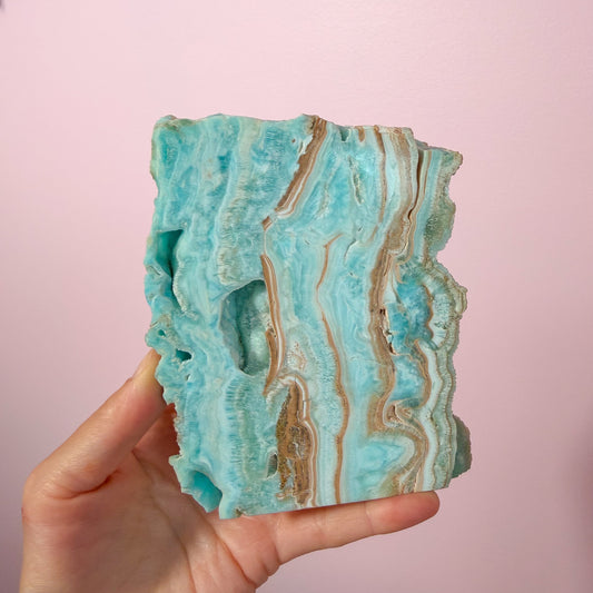 Blue Aragonite Slab