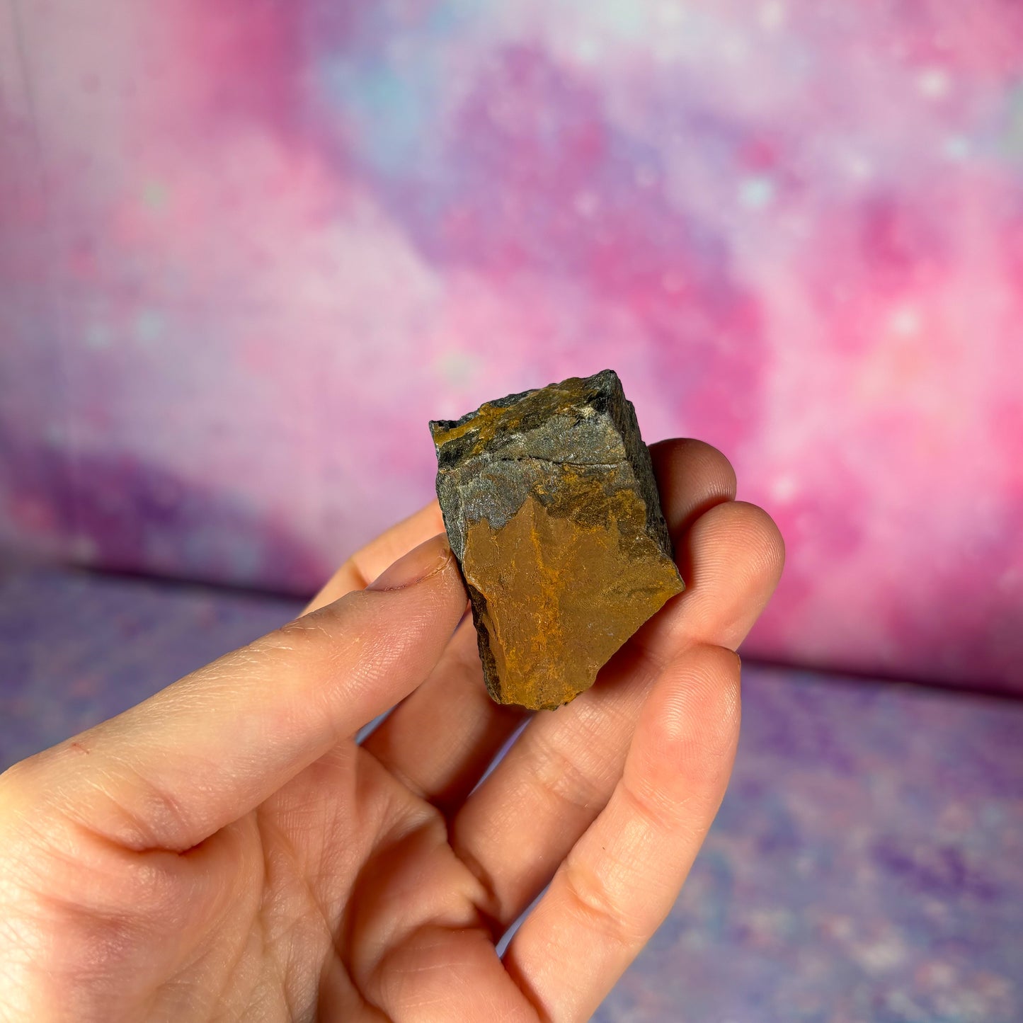 Blue Tiger Eye Raw Med