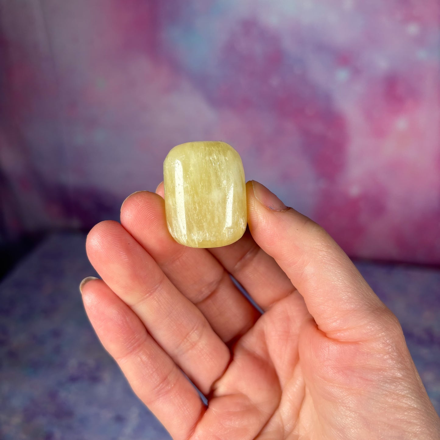 Lemon Calcite Tumble Medium