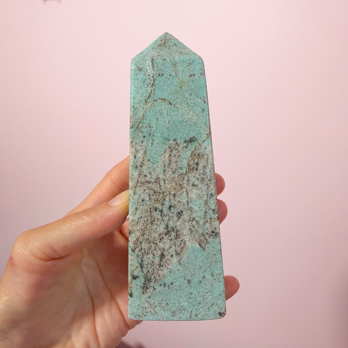 Amazonite Smokey Tower C