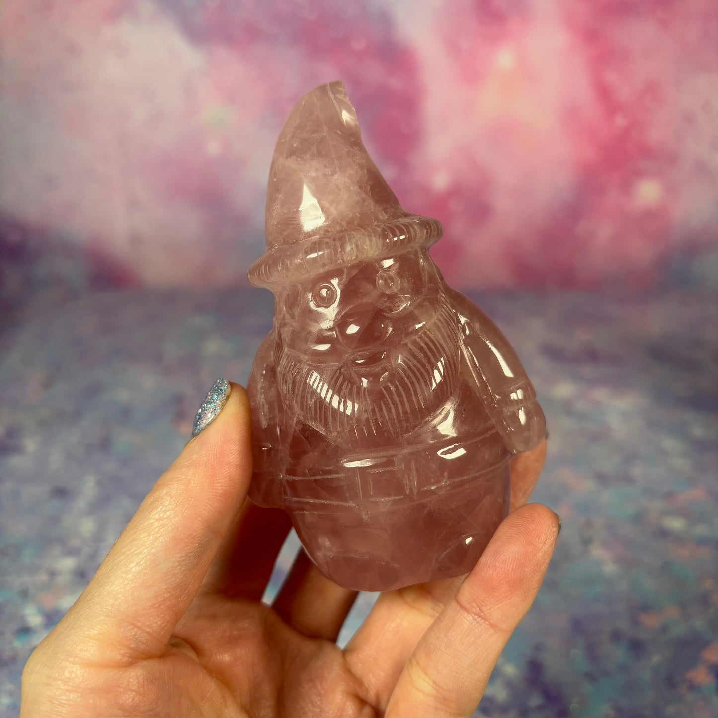 Rose Quartz Santa Misfit
