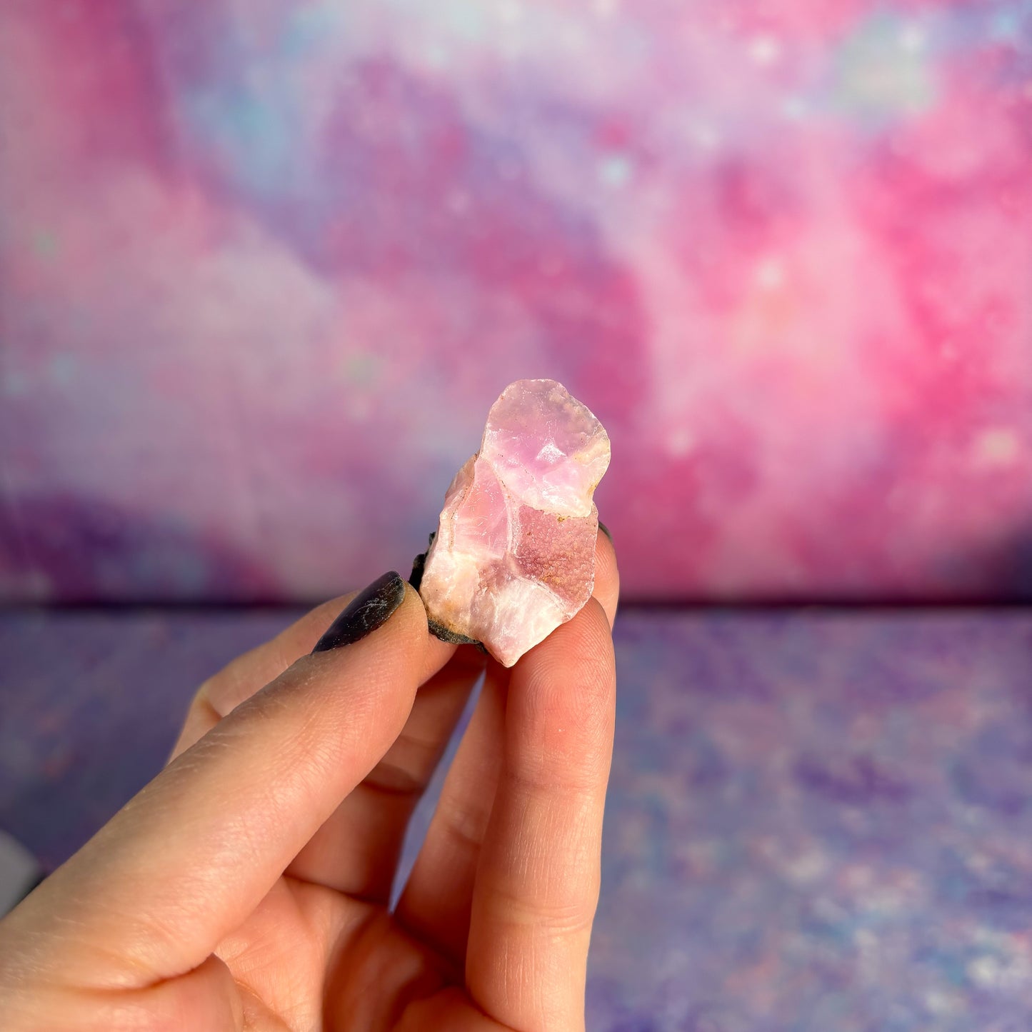 Pink Aragonite Raw Small