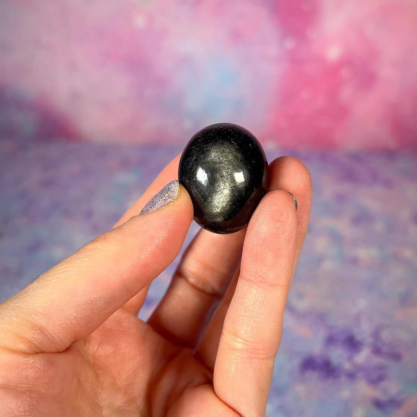 Silver Sheen Tumble Misfit|No Flash