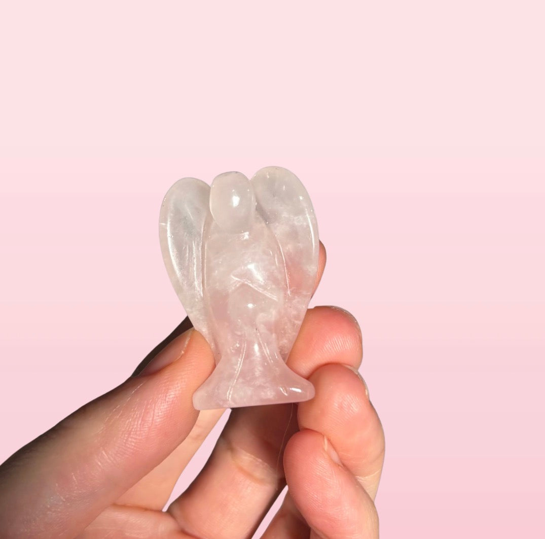 Rose Quartz Mini Angel