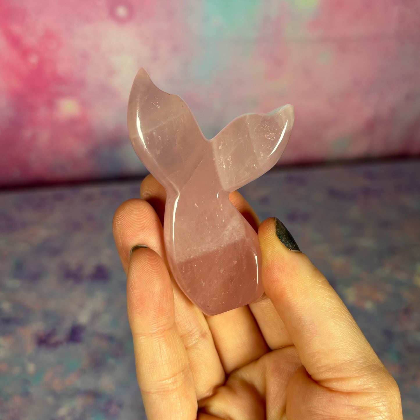 Rose Quartz Mermaid Tail