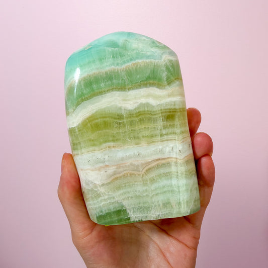Pistachio Calcite Freeform