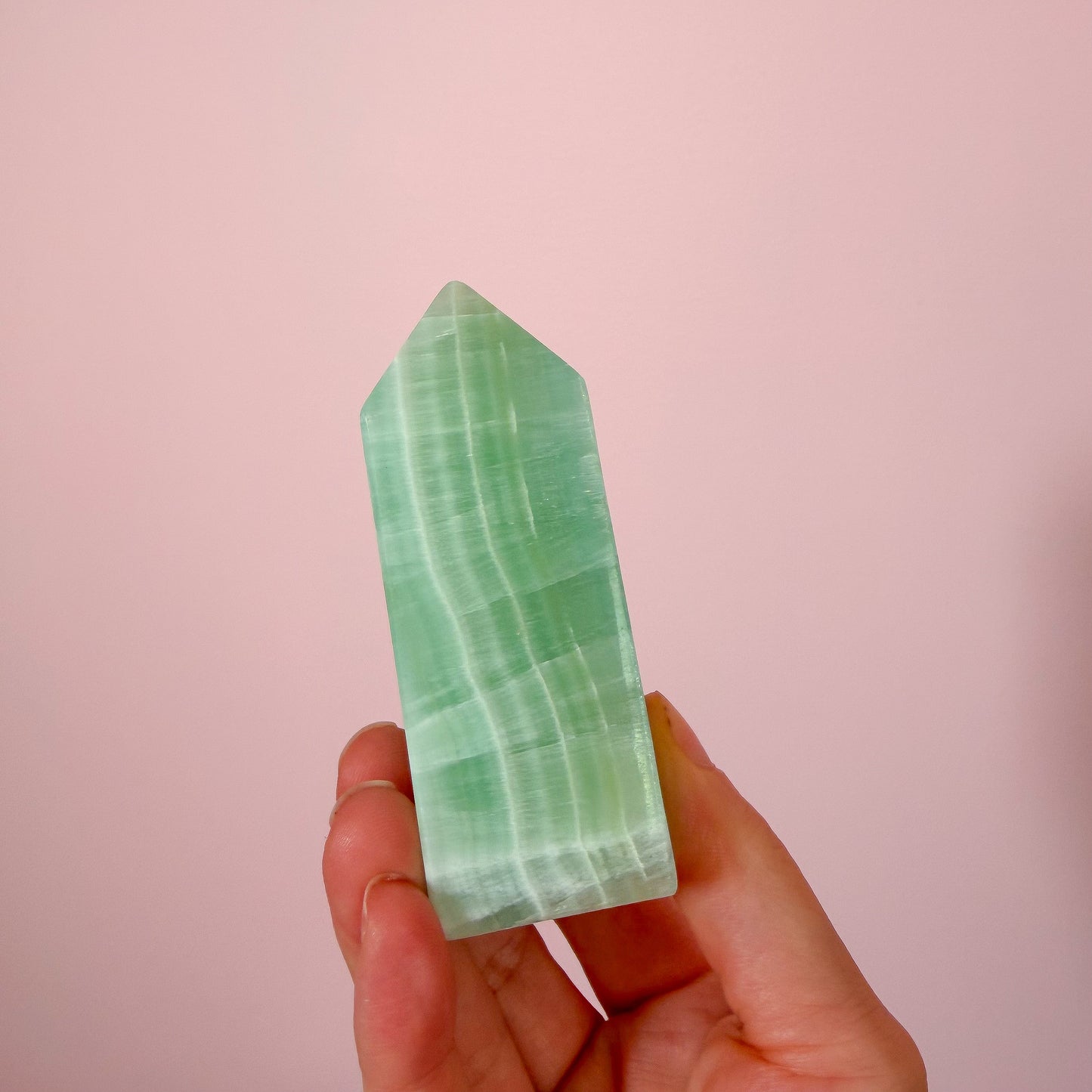 Pistachio Calcite Towers