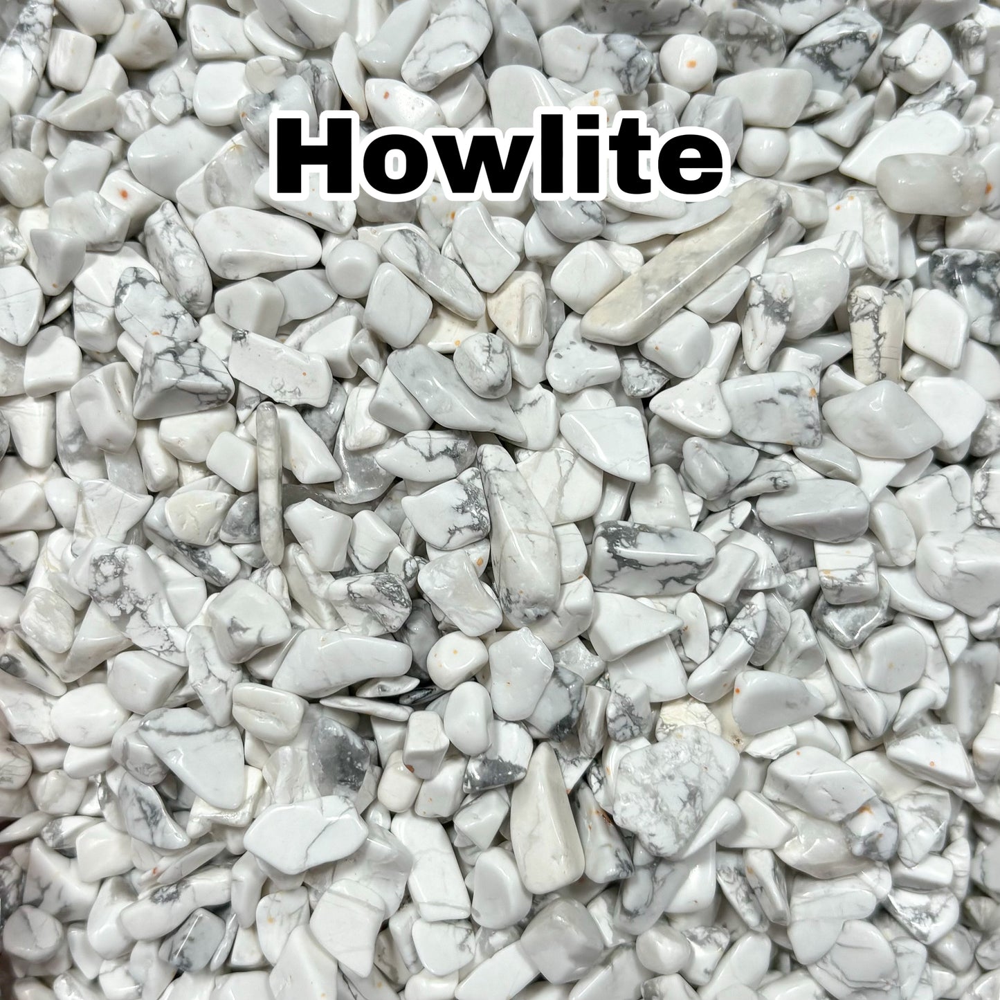 Howlite Crystal Chips