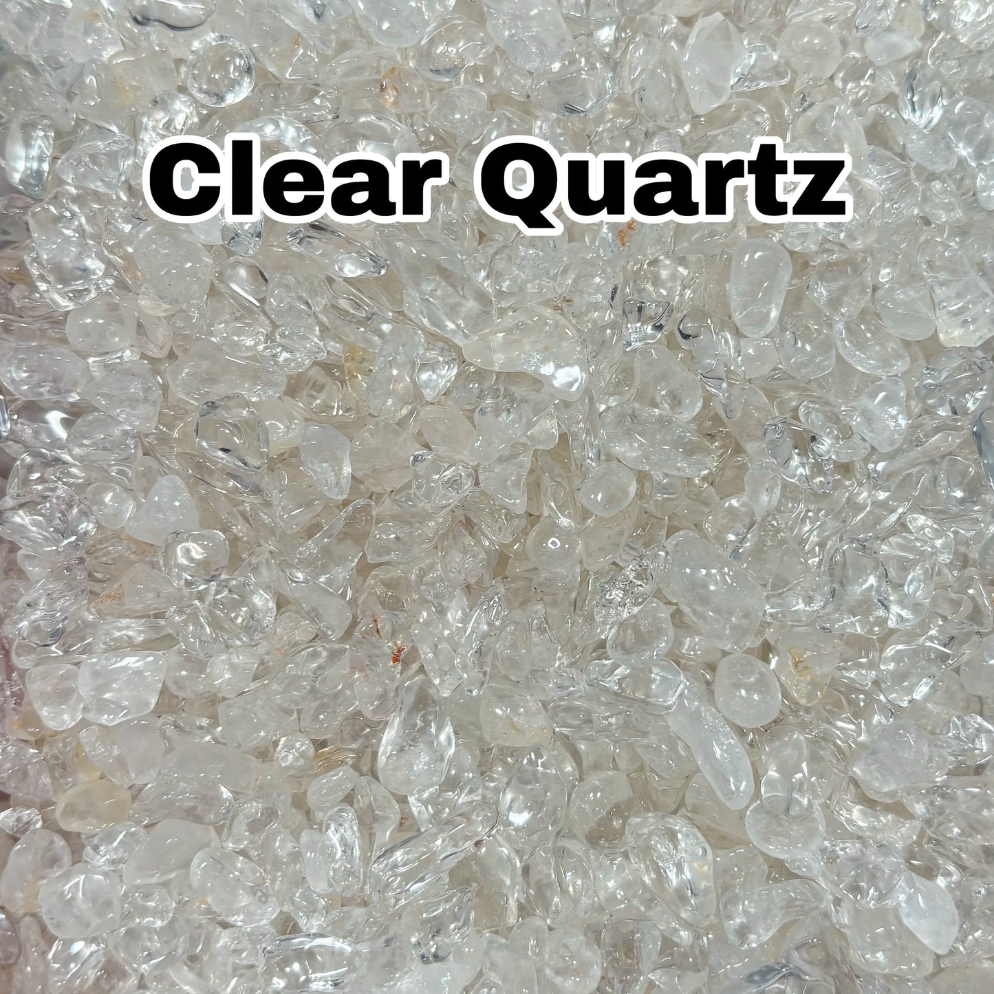 Clear Quartz Crystal Chips