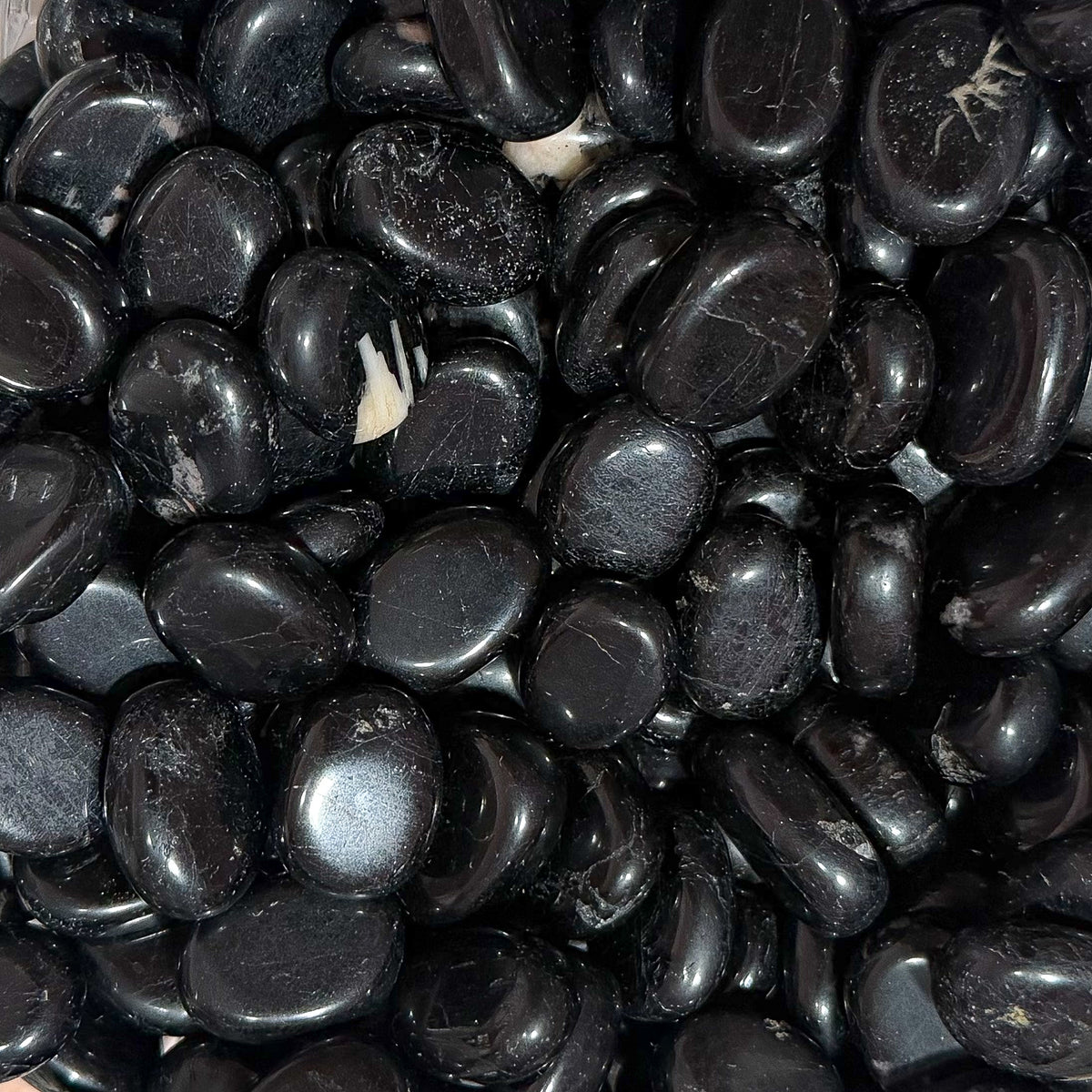 Black Tourmaline Pebbles