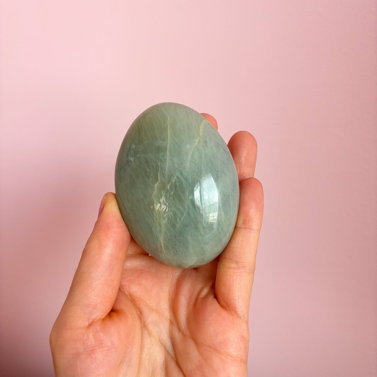 Garnierite Palm Stone