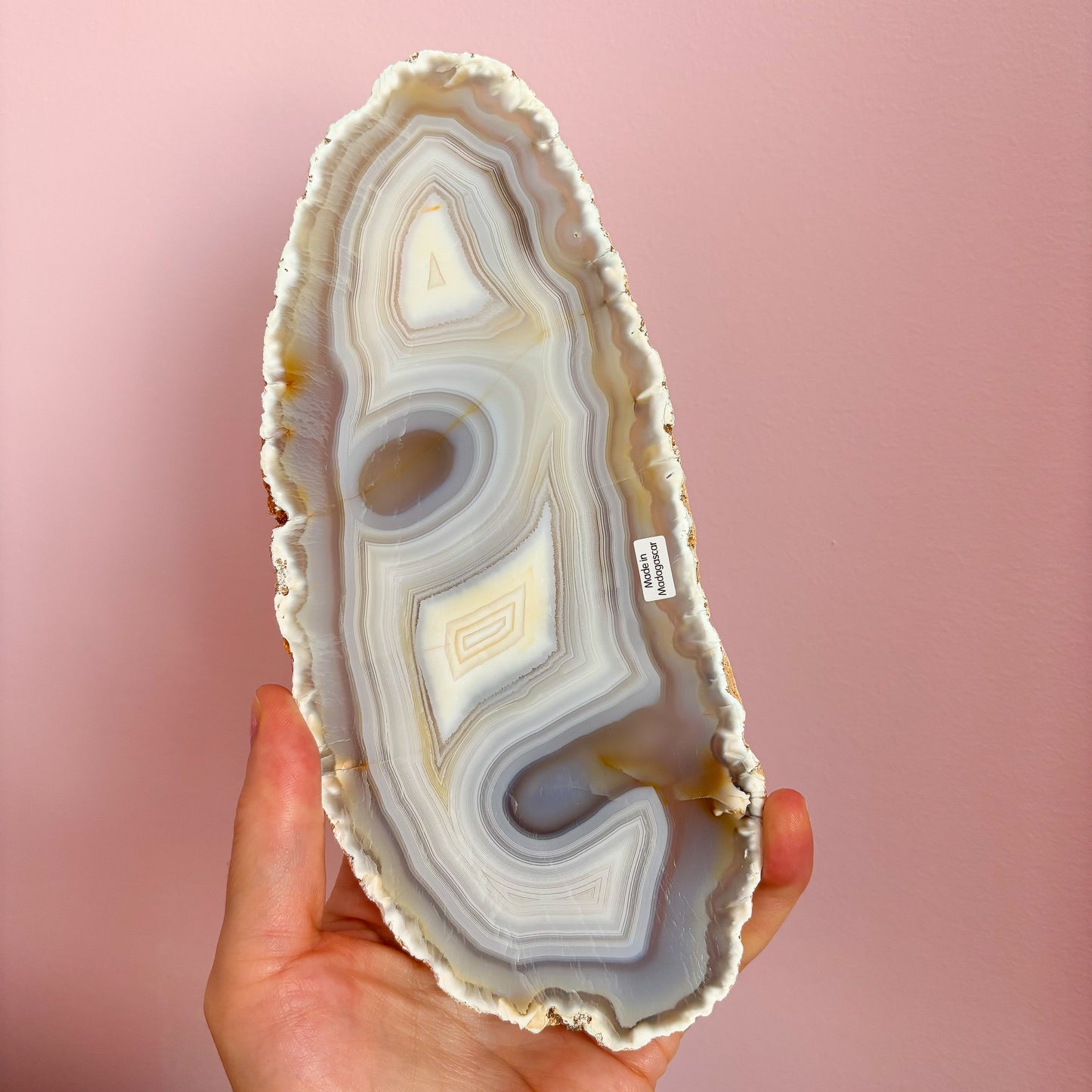 Blue Agate Slab A