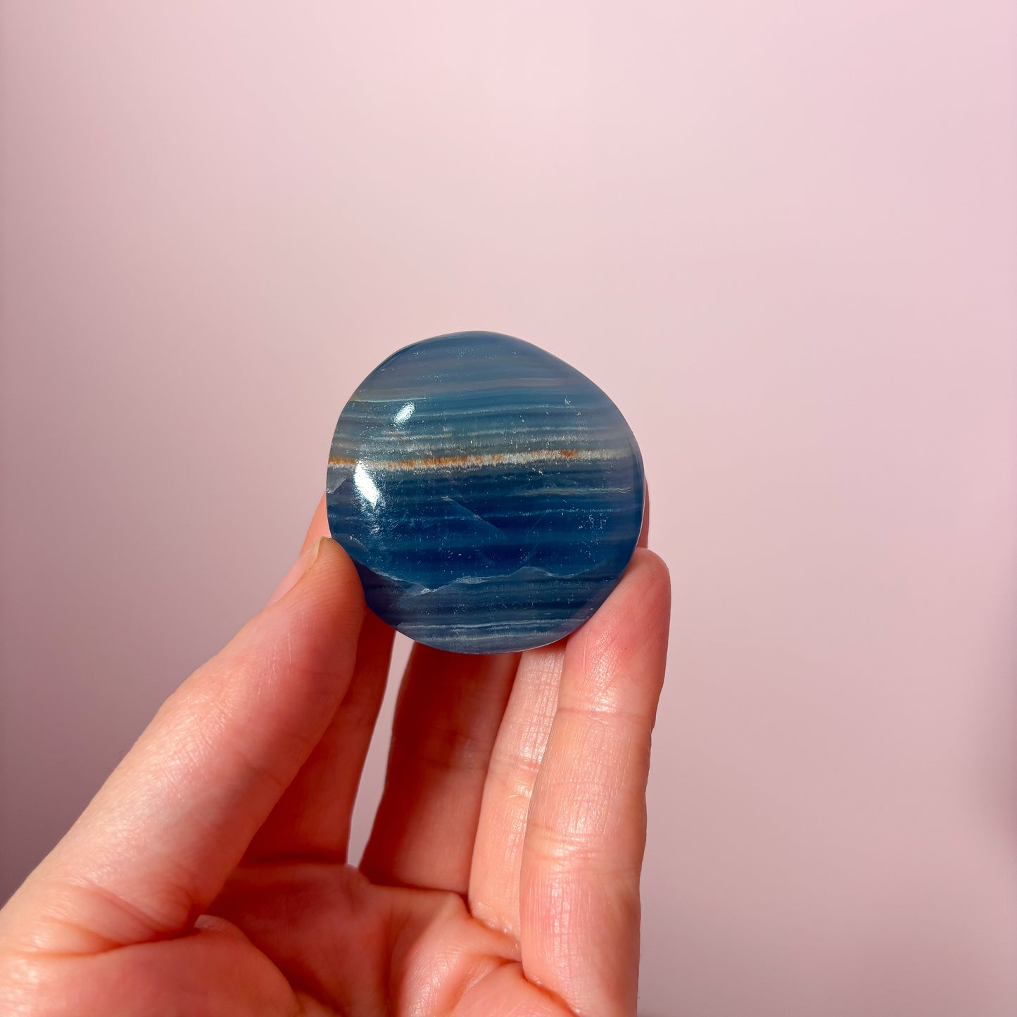 Blue Onyx Flat Palms