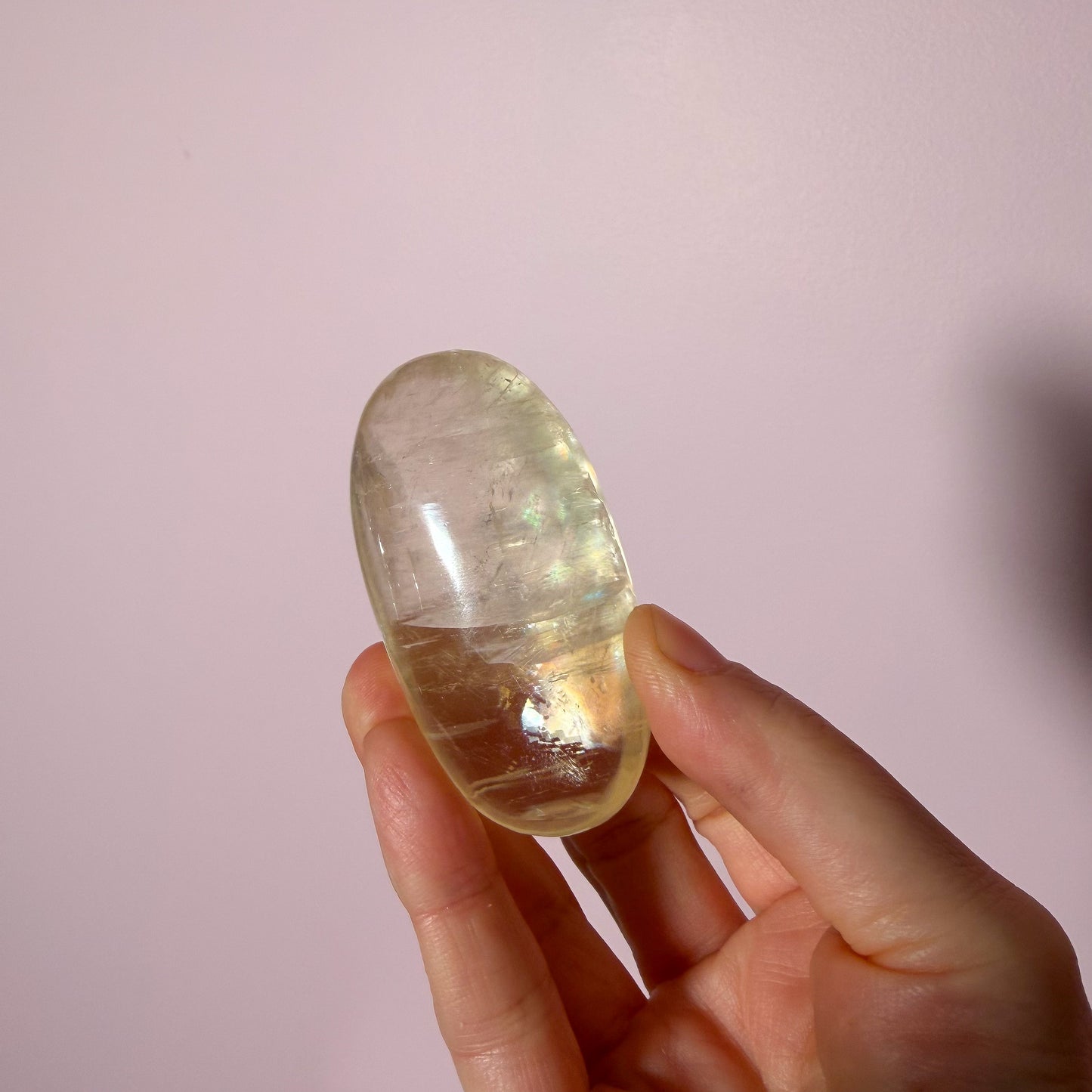 Optical Calcite Palm Large Misfit