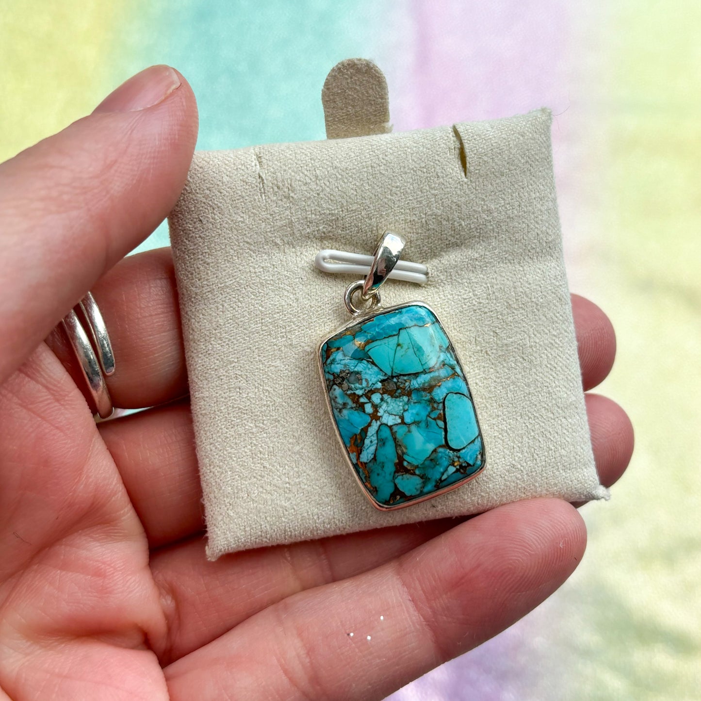 Turquoise Copper Pendants