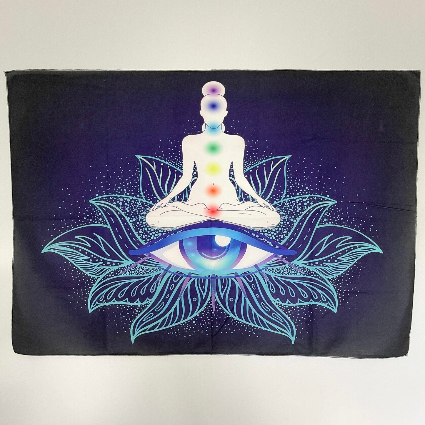 Chakra Eye Tapestry / Alter Cloth - Crystal Concepts