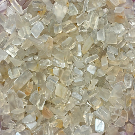 White Moonstone Chips
