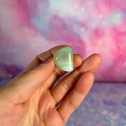 Pistachio Calcite Tumble Small