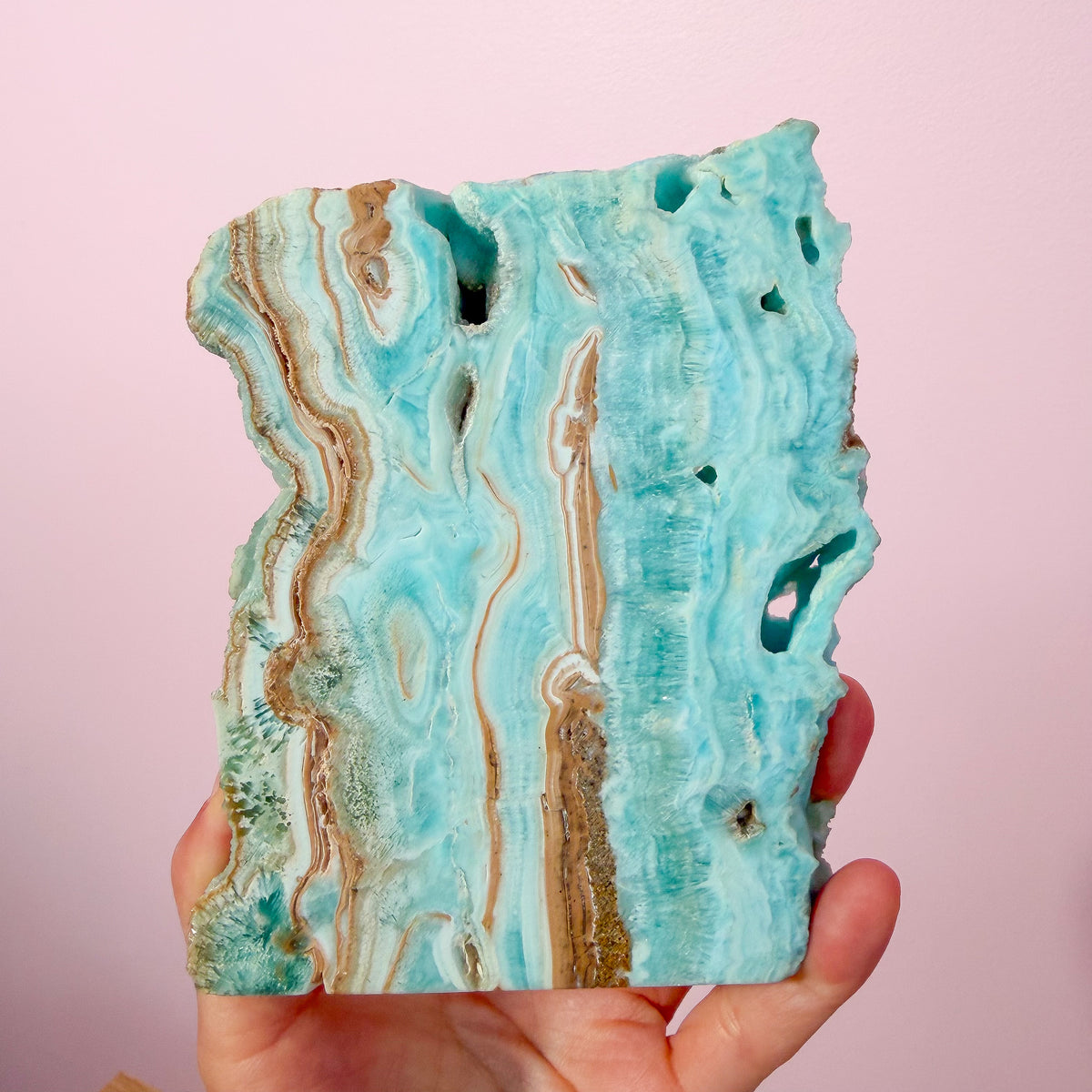 Blue Aragonite Slab