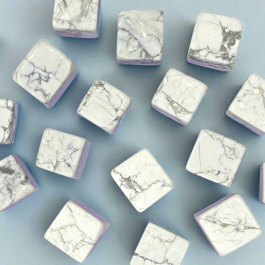 Howlite Cubes