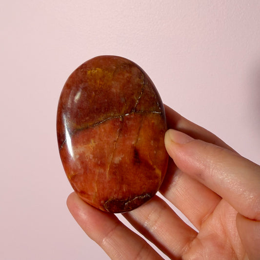 Red Moonstone Flat Palm