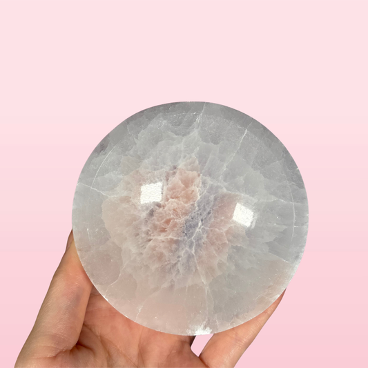 Selenite Circle Bowl