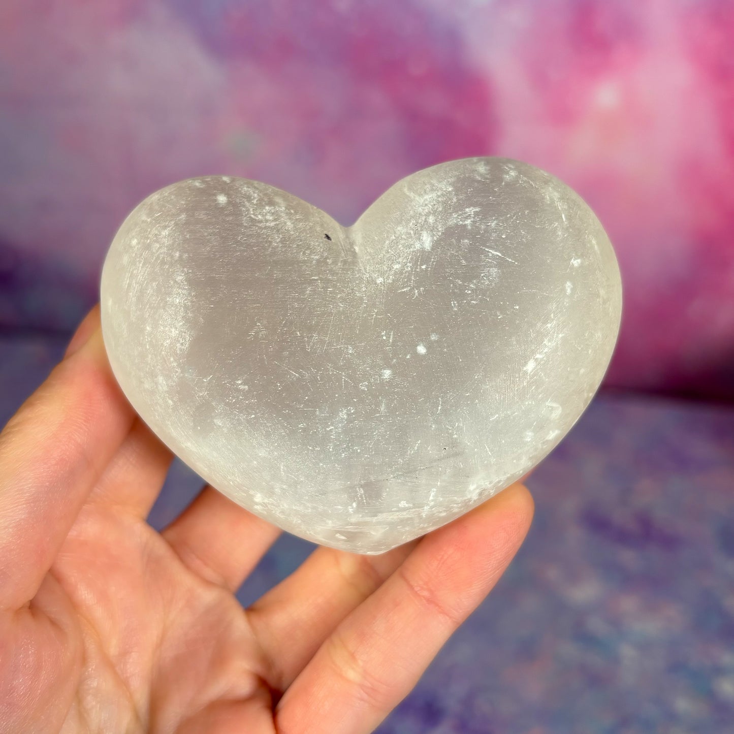 Selenite Heart