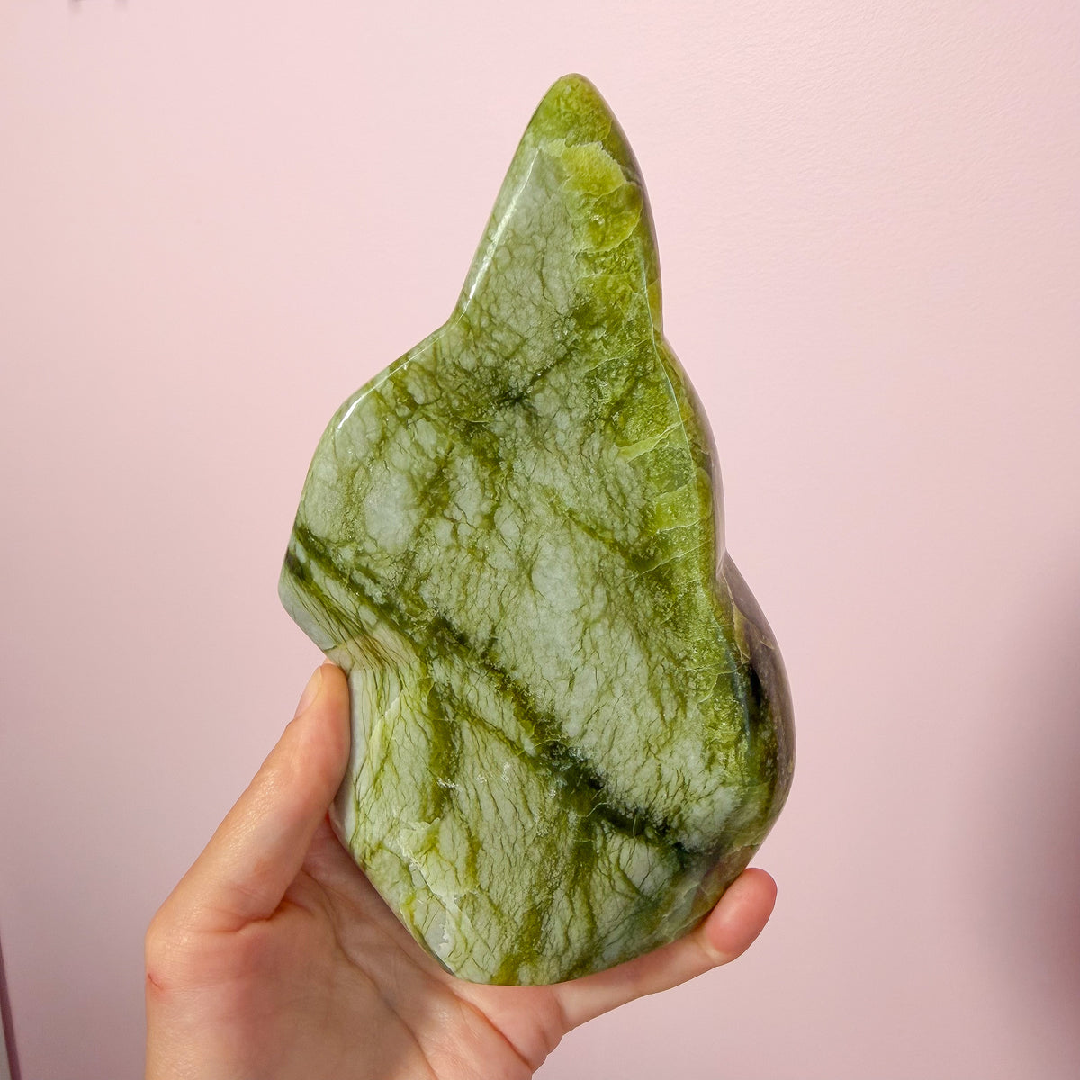 Rutile Serpentine Quartz Freeform A