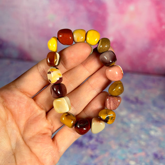 Mookaite Tumbled Bracelet