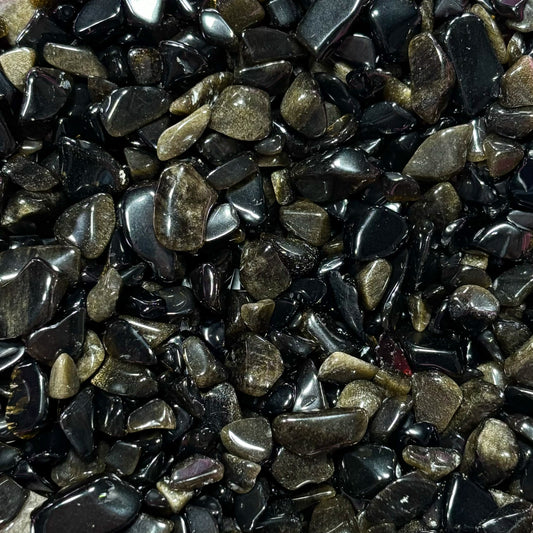 Goldsheen Obsidian Chips