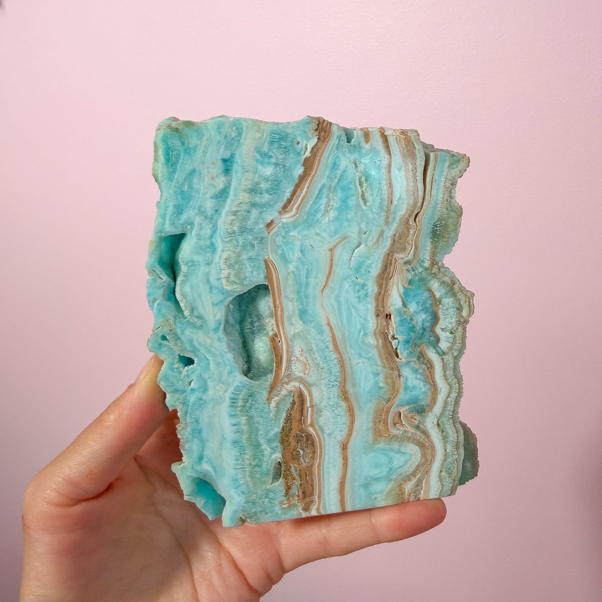 Blue Aragonite Slab