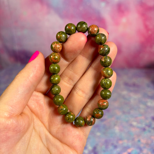 Unakite Bracelet