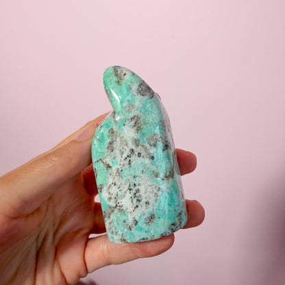 Amazonite Smokey Freeform