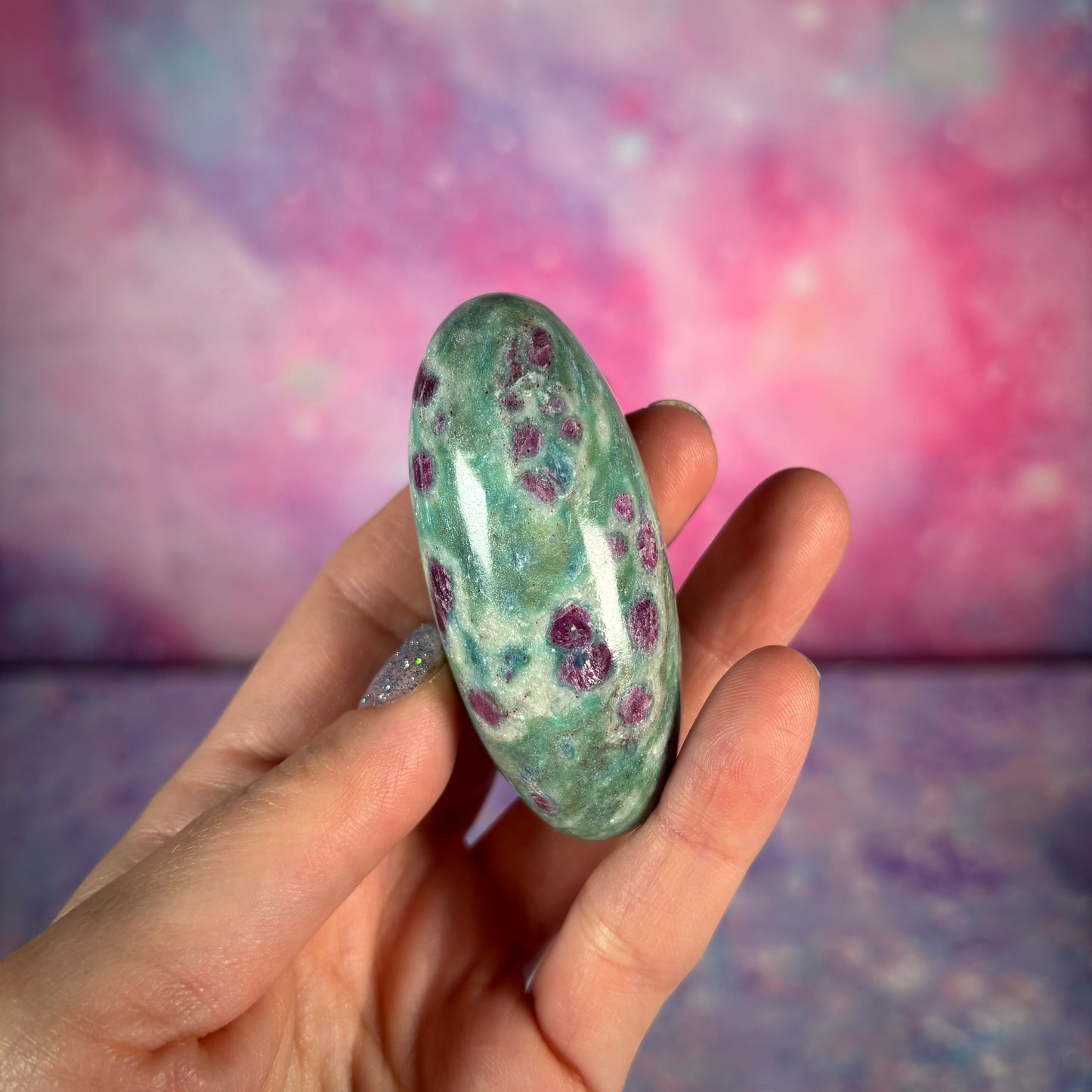 Ruby Fuchsite Shiva