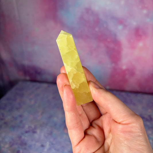 Lemon Calcite Mini Point