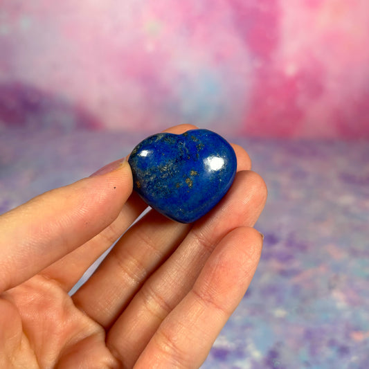 Lapis Lazuli Heart