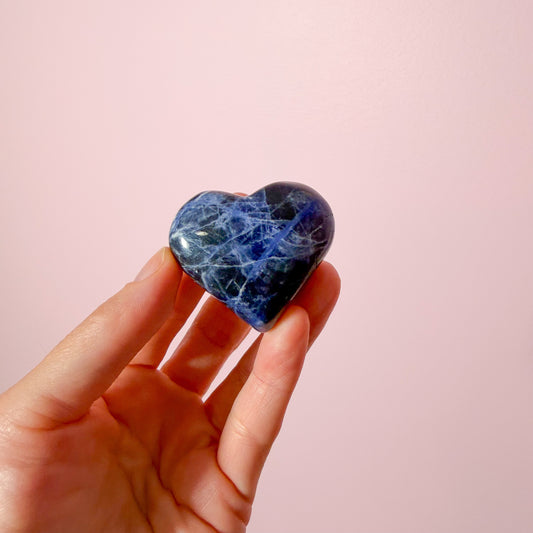 Sodalite Heart