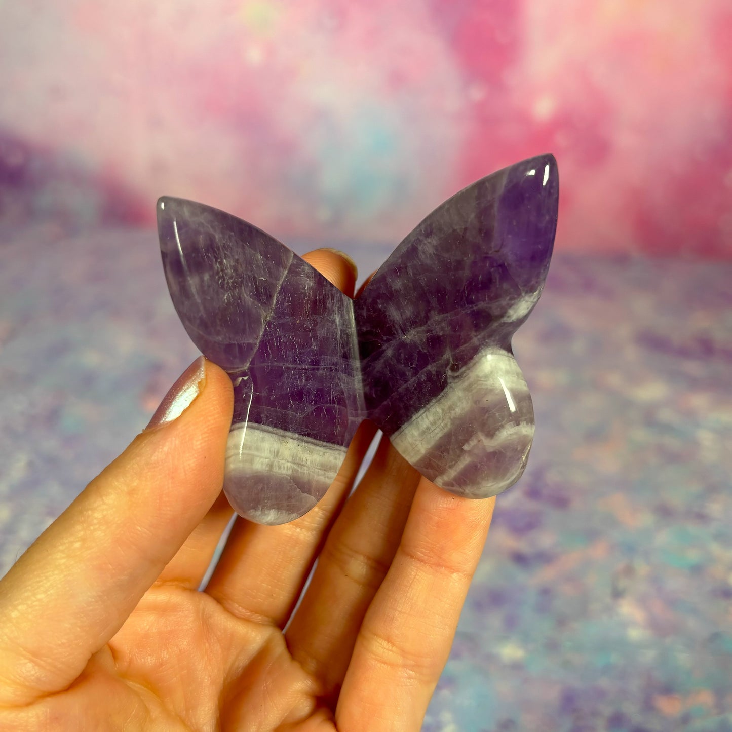 Amethyst 3D Butterfly