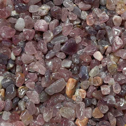 Purple Rose Quartz Chips