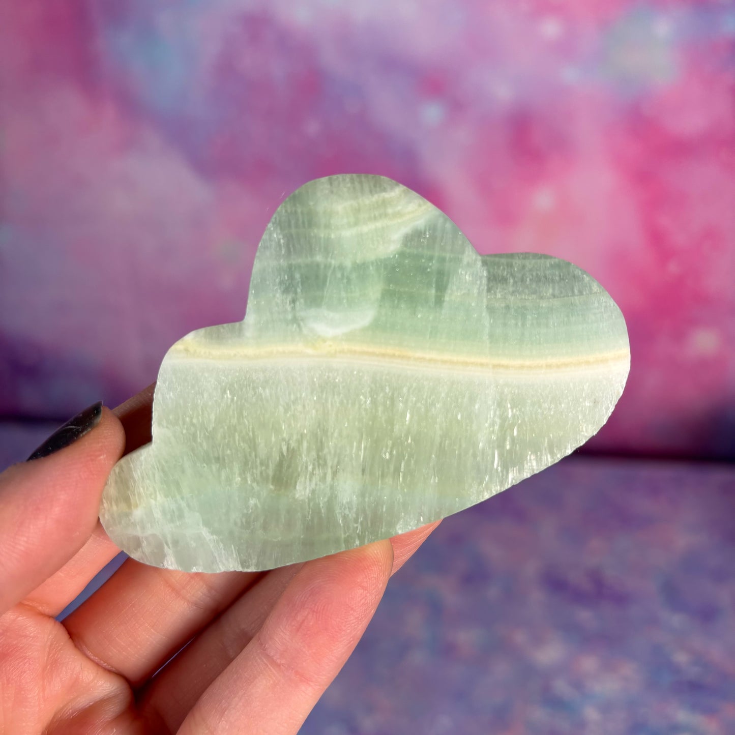 Pistachio Calcite Cloud