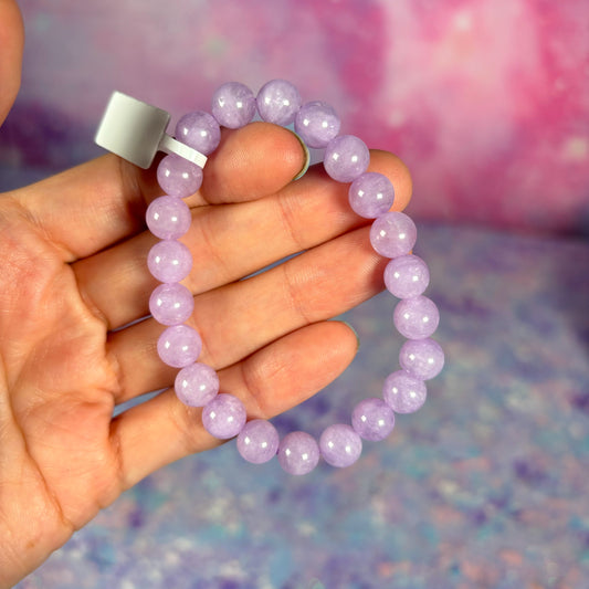 Lavender Jade Bracelet