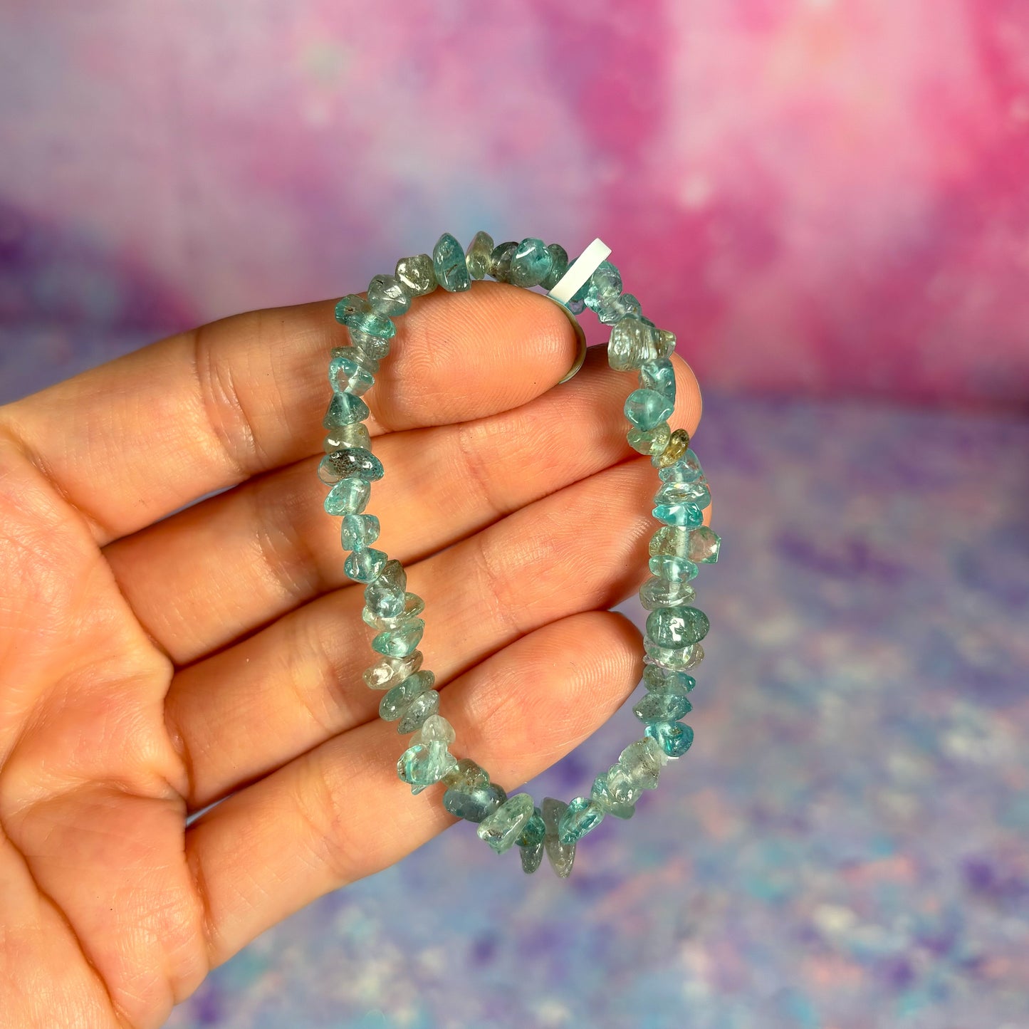 Blue Apatite Chip Bracelet